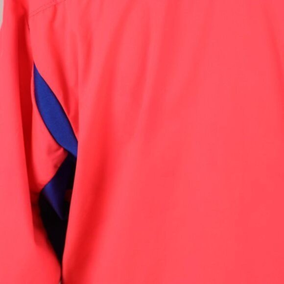 Lowe Alpine Women's Small Neon Orange & Blue Full Zip Windbreaker Jacket - Picture 5 of 10